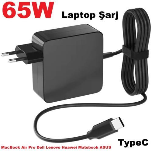 65W 20V 3.25A laptop şarj cihazı güç adaptörü USB tip C PD duvar hızlı şarj MacBook Air Pro Dell Lenovo Huawei Matebook ASUS
