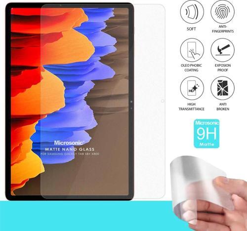 Samsung Galaxy Tab S8 Plus X800 Matte Nano Glass Cam Ekran Koruyucu
