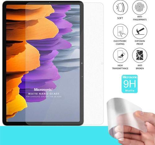 Samsung Galaxy Tab S8 X700 Matte Nano Glass Cam Ekran Koruyucu