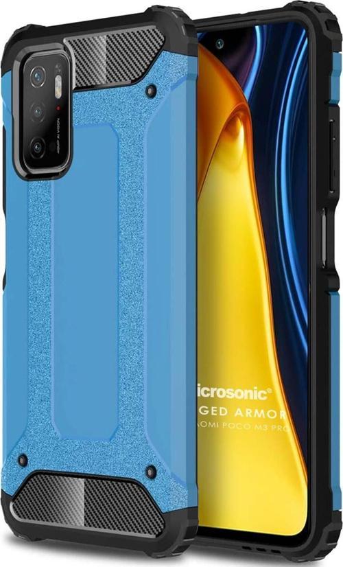 Xiaomi Redmi Note 11 SE Kılıf Rugged Armor Mavi
