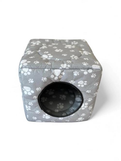 Üç Fonksiyonlu Kedi Yatağı - Gri