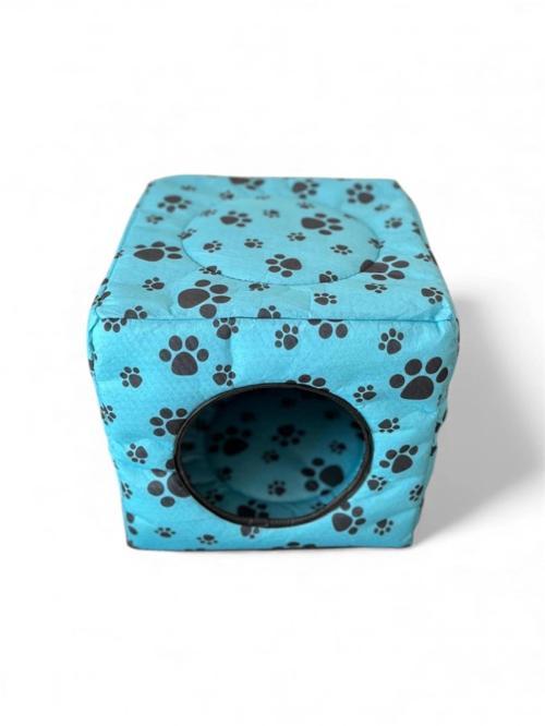 Üç Fonksiyonlu Kedi Yatağı - Turkuaz