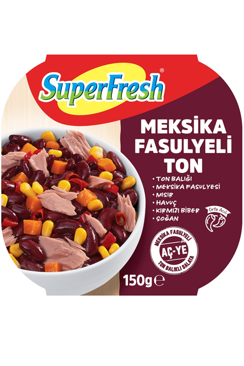 Meksika Fasulyeli Ton 150 gr