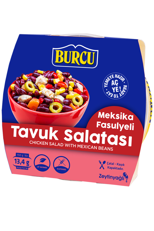 Meksika Fasulyeli Tavuk Salatası 150 gr