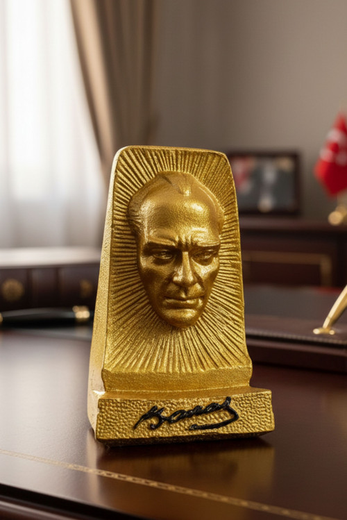 - Ayşe 7362 0882 El Yapımı Atatürk Biblosu - 6 x 9 cm