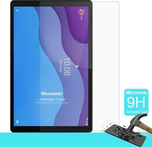 Lenovo Tab M10 TB-X306F 10.1" (TRZA6W0026TR) Tempered Glass Cam Ekran Koruyucu