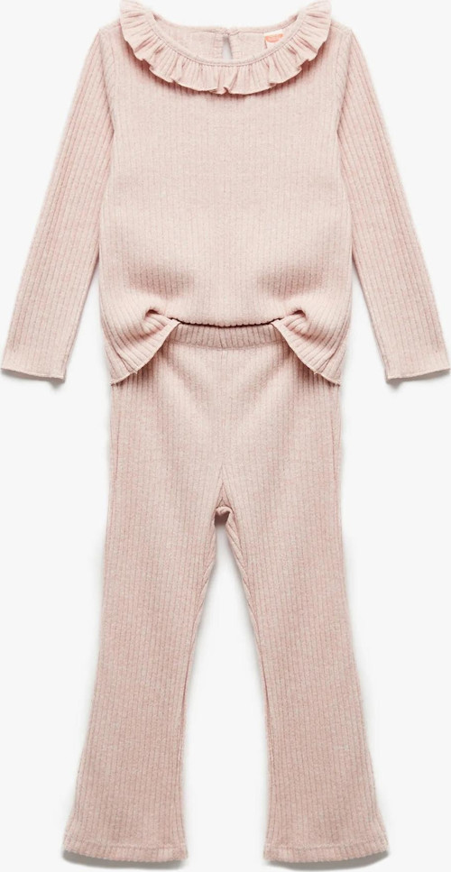 K26 6Wmg10043Ak 274 Pembe Kız Bebek Vıskoz Jersey Takım