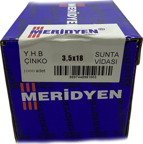 Sunta Vidası 3.5X18 (1Paket 1000 Ad) Emh