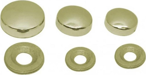 Metal Vida Kapama Zamak 13 Mm Altın Sarı ( 10 Adet ) Vida