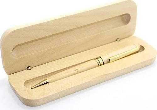 Ahşap Kutulu Tükenmez Kalem