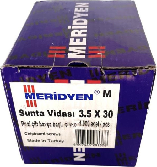 3,5X30 Sunta Vidası 1000 Adet