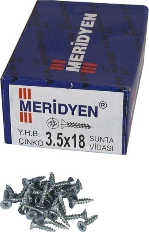 3.5X18 Sunta Ve Ağaç Vidası Paket 1000 Adet