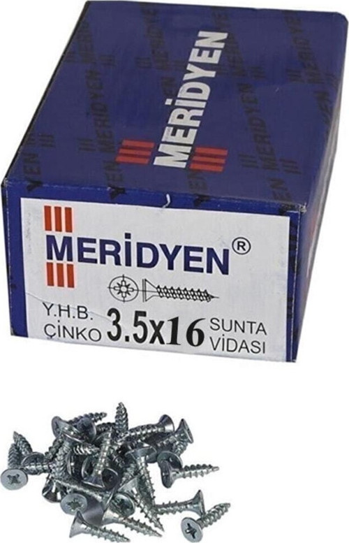 Yüksek Performans Sunta Vidası 3.5X16 Mm 1000 Adet