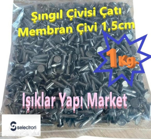 Şıngıl Çivisi Shingle Çivi Çatı Membran Çivi 1.5 Cm (1 Kg)