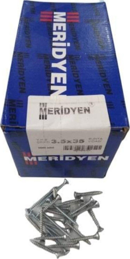 Merdiyen Sunta Vidası 4X60 (200Adet)