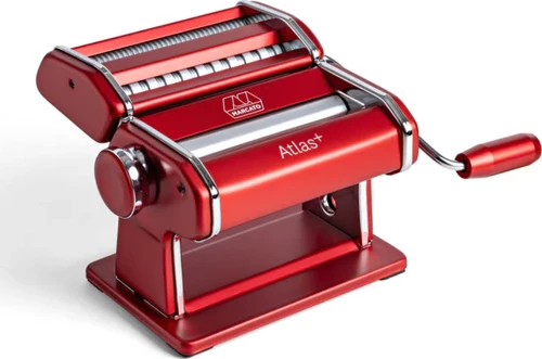Design Atlas Plus İtalyan Makarna Makinesi Kırmızı Renk