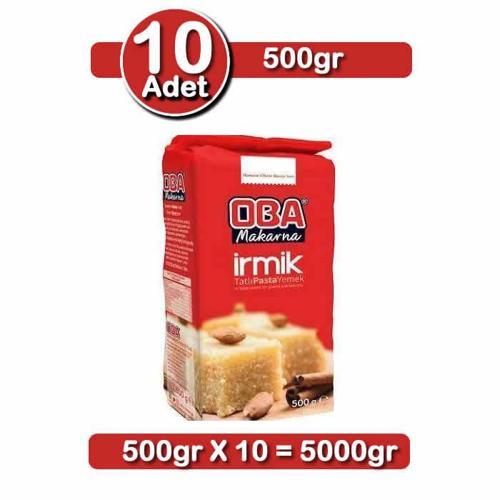 Tatlılık İrmik 500 g x 10 Adet | Helvalık – Şekerparelik