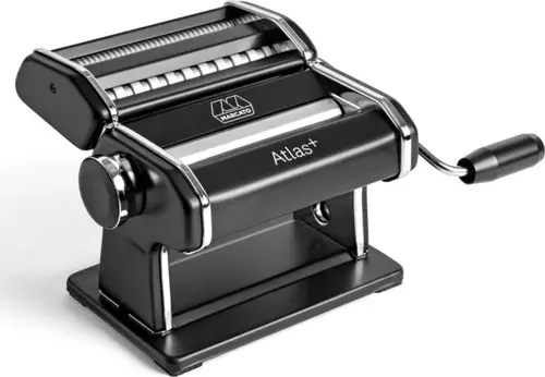 Design Atlas Plus İtalyan Makarna Makinesi Siyah Renk