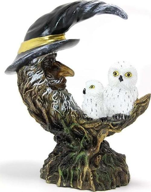 Ay Ağacı Baykuş Ledli Biblo