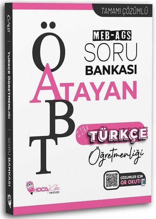 Hoca Kafası 2026 ÖABT MEB-AGS Türkçe Öğretmenliği Atayan Soru Bankası Çözümlü Hoca Kafası Yayınları