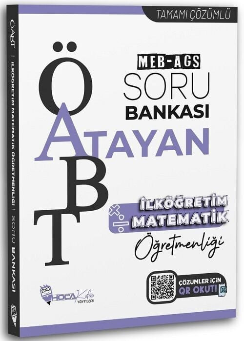 Hoca Kafası 2026 ÖABT MEB-AGS İlköğretim Matematik Öğretmenliği Atayan Soru Bankası Çözümlü Hoca Kafası Yayınları