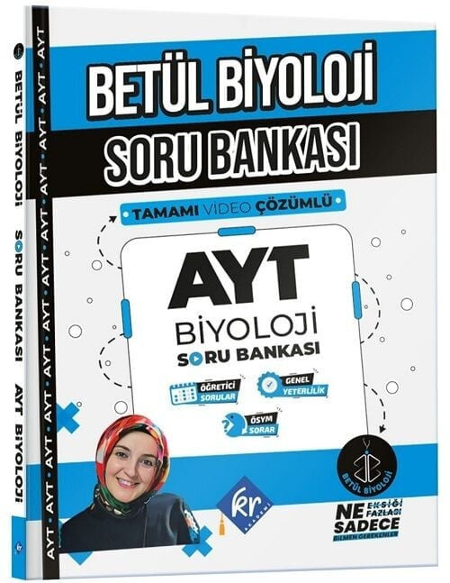 KR Akademi YKS AYT Betül Biyoloji Soru Bankası Çözümlü - Betül Büyükkalaycı