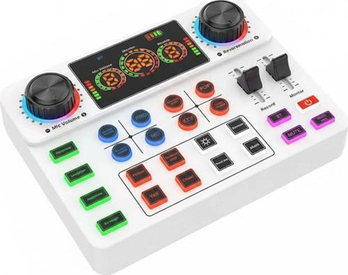 Blic Pro+ KSA2 Beyaz Live Stream Sound Card | Profesyonel Canlı Yayın Ses Kartı