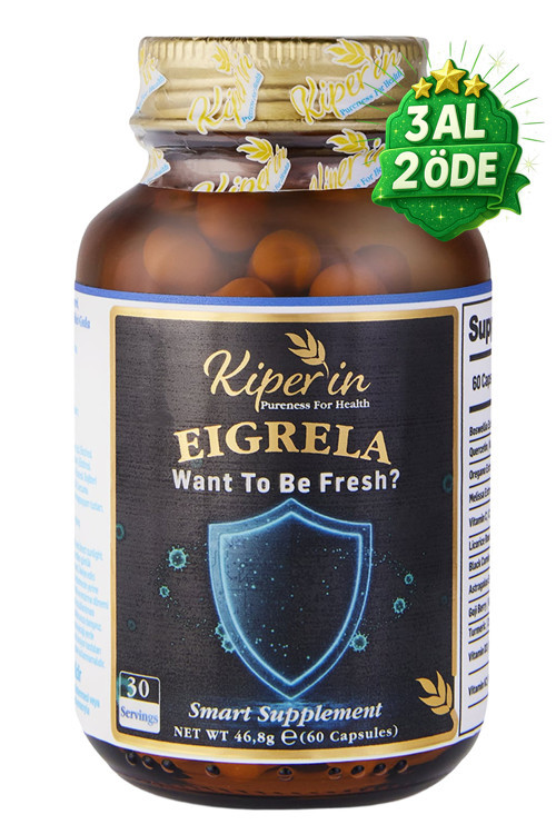 Eigrela | Kuersetin, Kekik, Astragalus, Çörek Otu, Akgünlük.. | 60 Kapsül