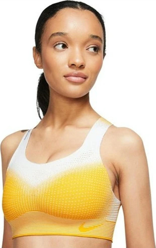 Training Sports Bra Kadın Spor Büstiyer Bra Sarı