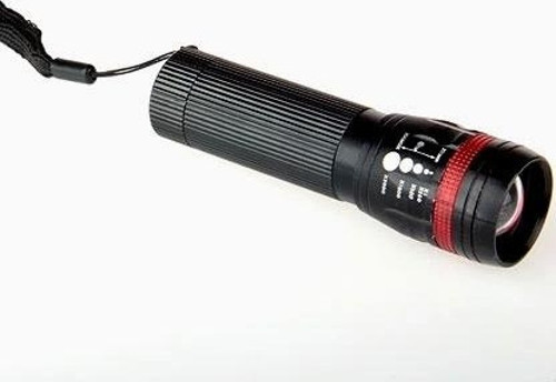 Power Ledli Ve Zoomlu 2 Km Menzilli Alüminyum El Feneri