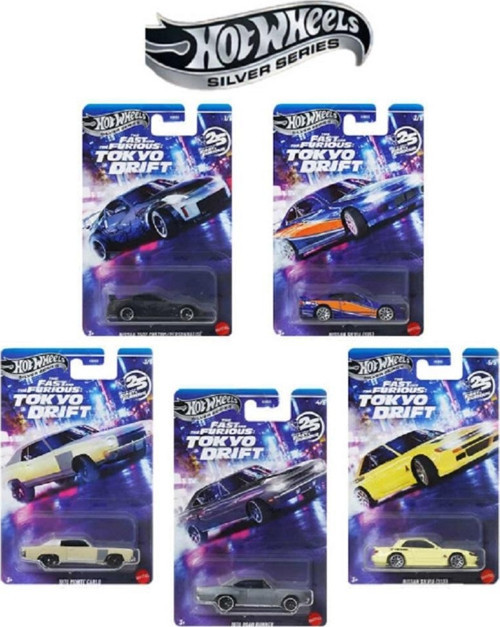 Uzun Kart Fast & Furious Tokyo Drift 5li set
