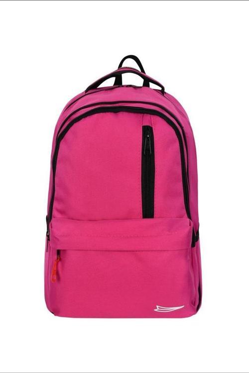 Çok Amaçlı Laptop Dizüstü Bilgisayar Bölmeli Sırt Çanta Pembe