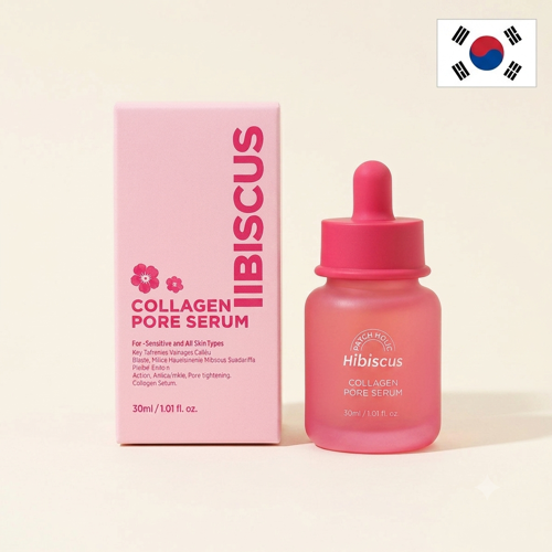 Gözenekli Ciltler İçin Hibiscus Ve Kolajen İçeren Pore Serum