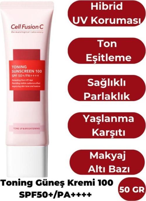 Toning Güneş Kremi 50 ml