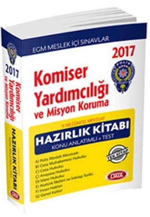 Komiser Yardımcılığı ve Misyon Koruma Hazırlık Kitabı Konu Anlatımlı Test