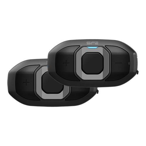 SF2 Motosiklet İnterkomu (İkili Paket) Siyah
