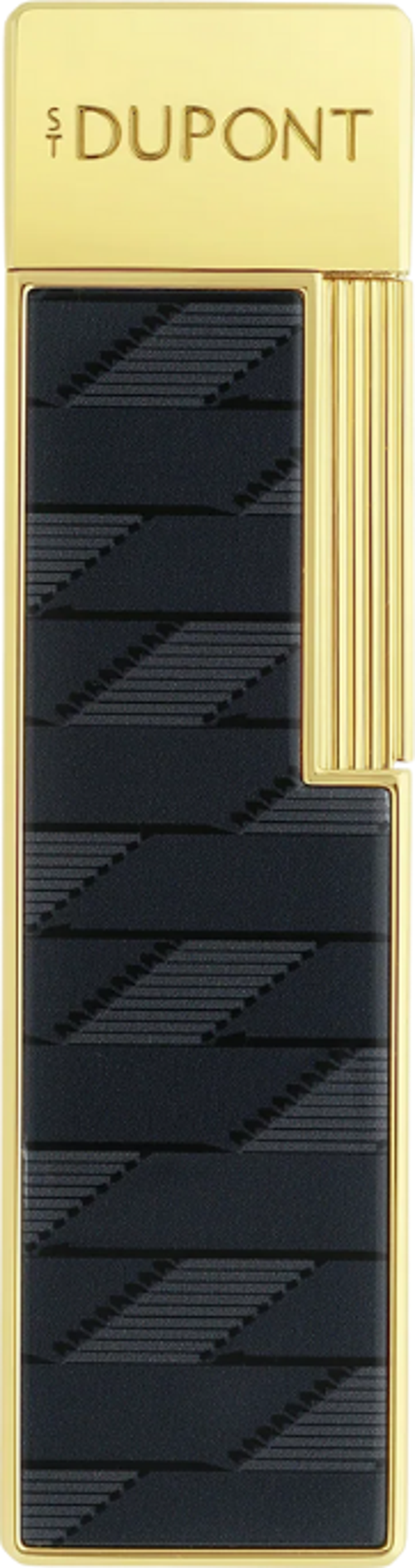 S.T. Dupont Twiggy Monogram Siyah-Gold Puro Çakmağı 30079