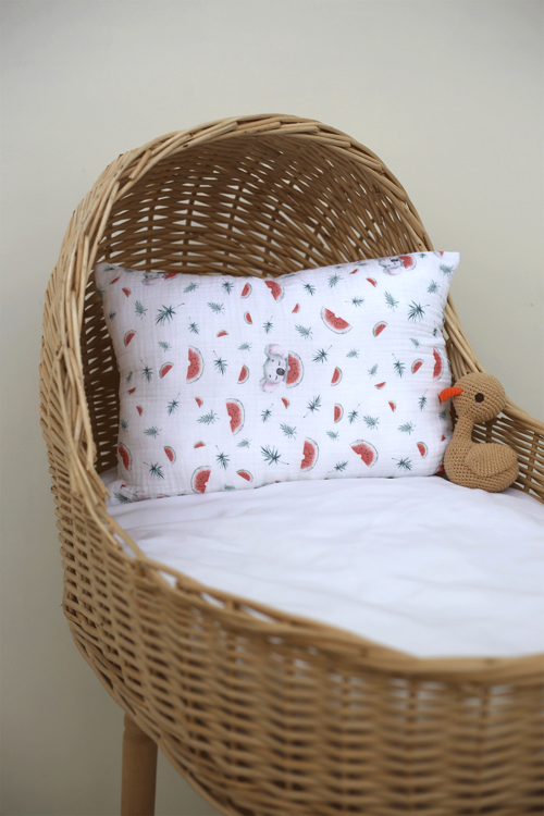 Müslin Desenli Nano Jel Bebek Yastık 35x45 cm - ZTYASTIK