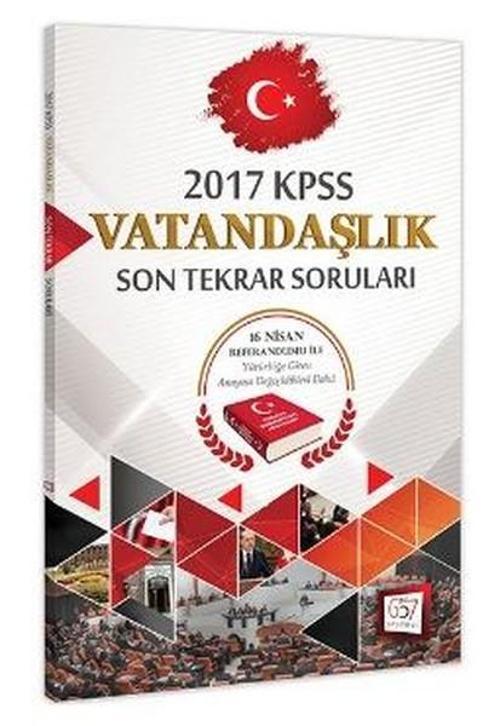 2017 KPSS Vatandaşlık Son Tekrar Soruları