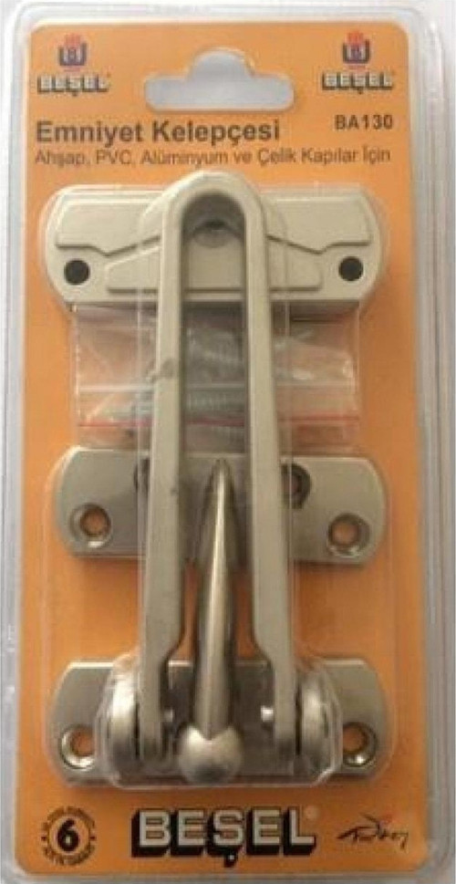 Beşel Kapı Emniyet Kelepçesi Saten