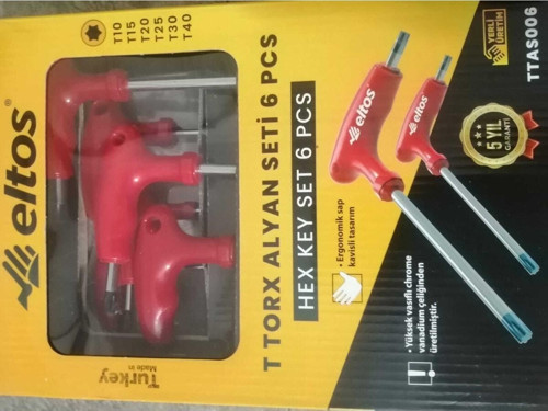 T Torx Alyan Seti 6 Pcs