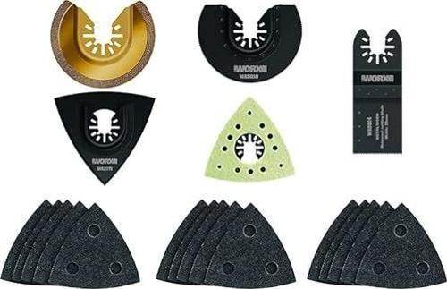 Wa5095 Çok Amaçlı Raspalama Makinesi Için Universal 20 Parça Aksesuar Seti