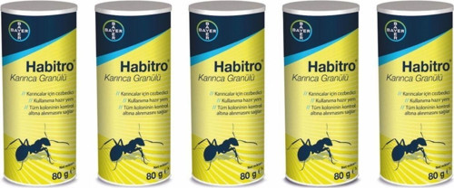 5 Adet Habitro Karınca Ilacı Yemi 80 gr