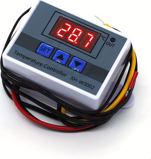 Dijital Termostat Xh-w3002 Led Ekranlı Sıcaklık Kontrol Cihazı 220v