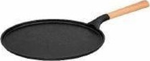 Döküm Granit Krep Tavası 28cm Ahşap Saplı