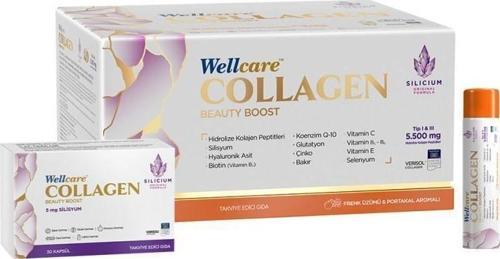 Collagen Beauty Plus 5500 Mg Frenk Üzümü & Portakal Likit 30 Tüp X 40 Ml