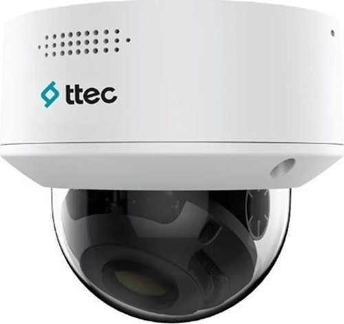 Nif Bilişim Ttec IPDM-2330L-WMASZ/S 2mp 2.7-13.5mm Motorize Lensli Dahili Sesli 30 Metre H.265+ IP Dome Kamera