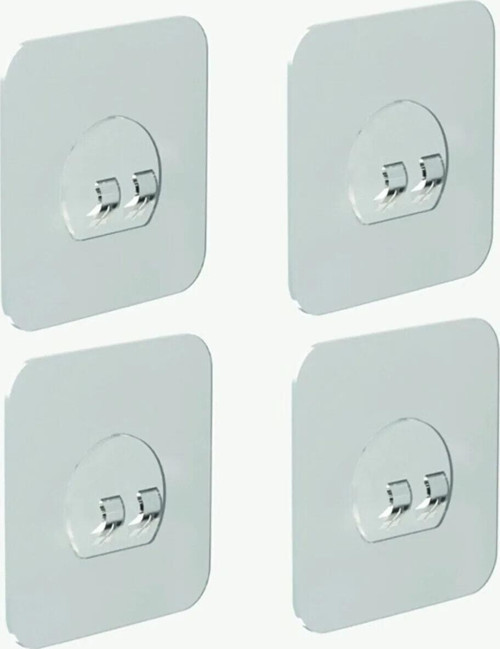 Yedek 4 Adet Süper Güçlü Yapışkanlı Sticker Sihirli Yapışkan