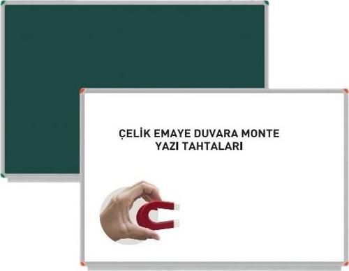 Çelik Emeya Yüzey Duvara Monte Yazı Tahtası  PAN 258  Beyaz 120x270