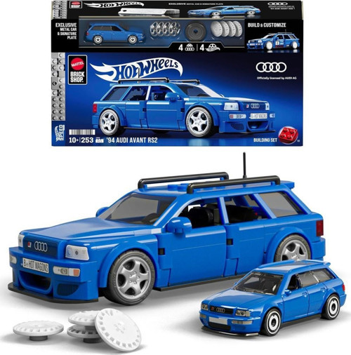 Mattel Brick Shop Hot Wheels JGR28 '94 Audi Avant Rs2